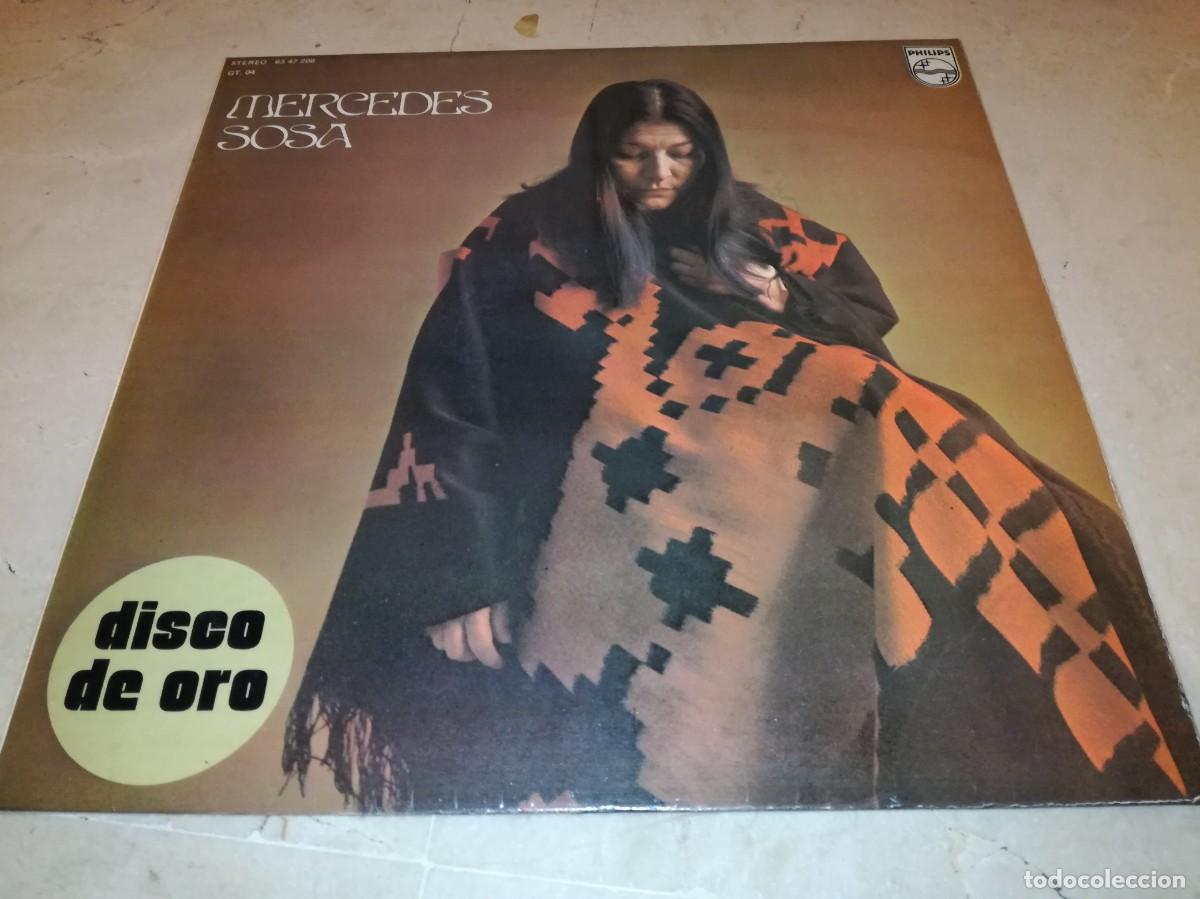 Disques de vinyle: MERCEDES SOSA-DISCO DE ORO-ORIGINAL 1977