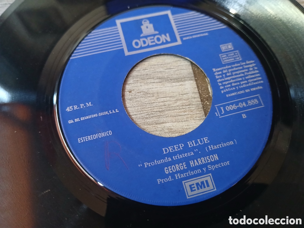 Discos de vinilo: GEORGE HARRISON - BANGLA DESH - SINGLE - SPAIN - EMI/ODEON - LE - - Foto 3
