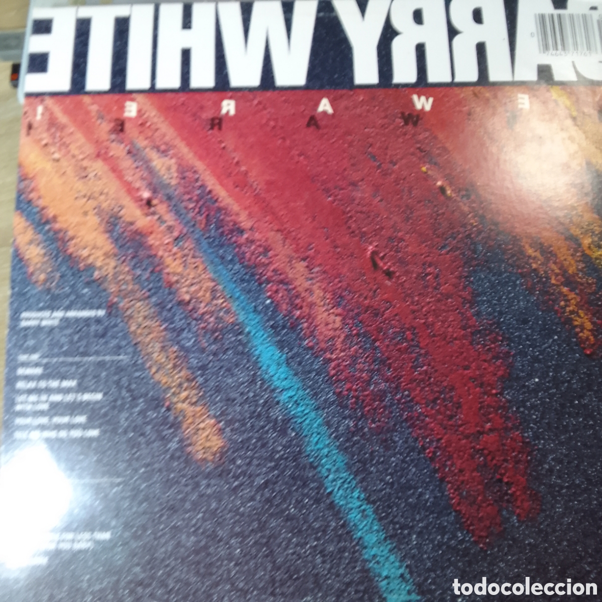 Discos de vinilo: BARRY WHITE BEWARE ..... - Foto 2