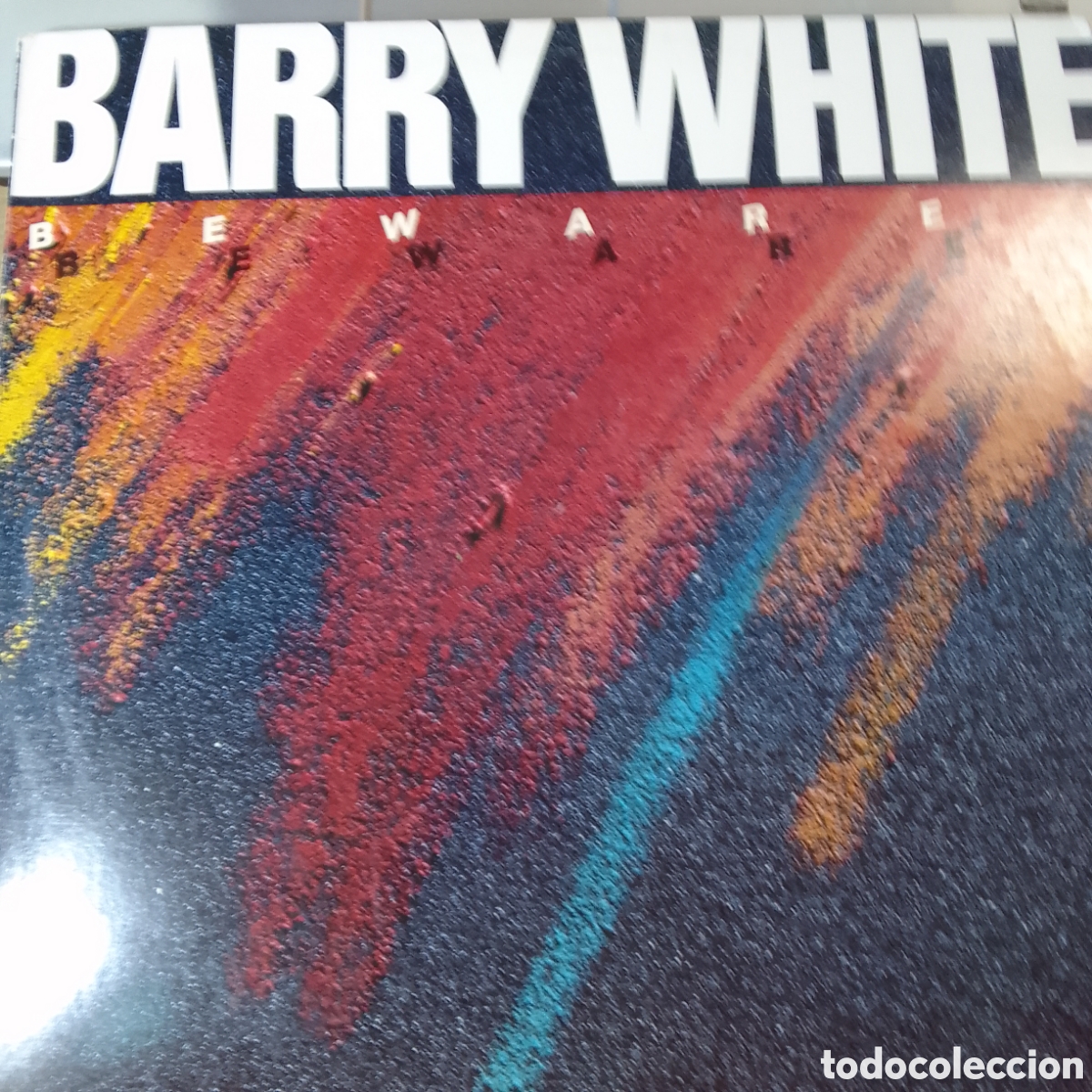 Discos de vinilo: BARRY WHITE BEWARE ..... - Foto 1