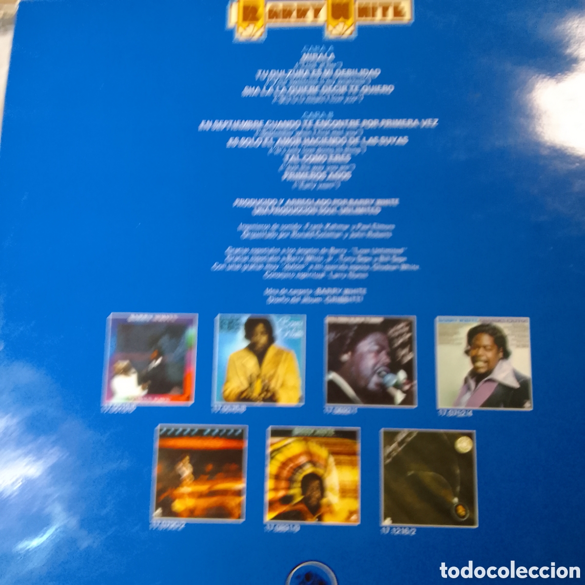 Discos de vinilo: BARRY WHITE THE MAN .... - Foto 2