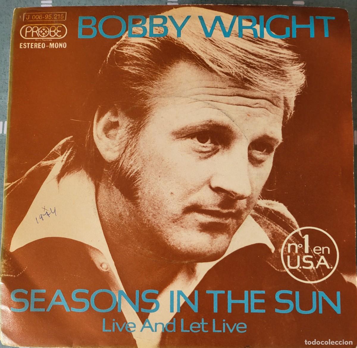 Discos de vinilo: Bobby Wright single sello Probe editado en Espa&ntilde;a a&ntilde;o 1975. - Foto 1