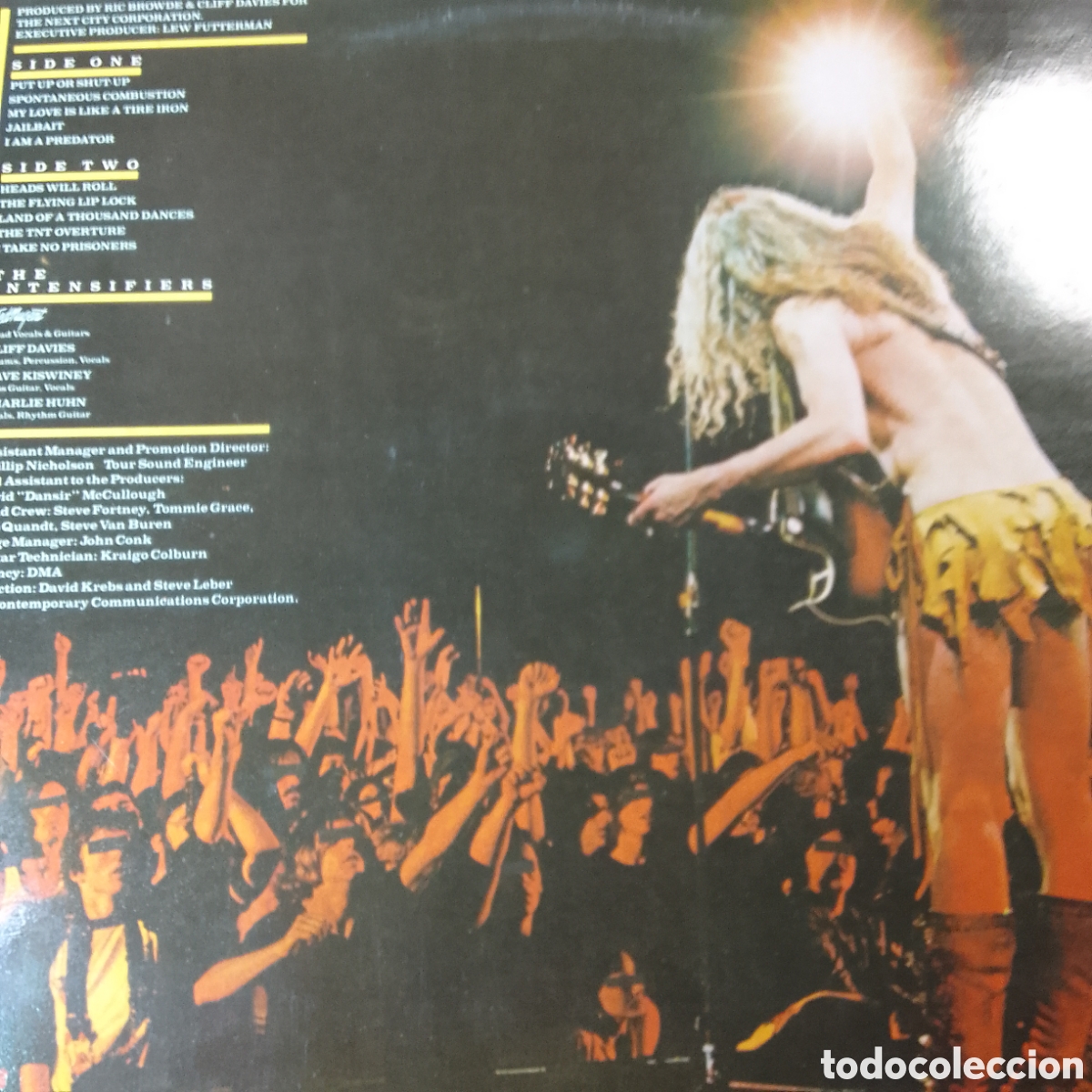 Discos de vinilo: TED NUGENT INTENSITIES IN 10 CITIES - Foto 2
