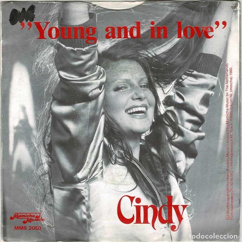 Discos de vinilo: Cindy - Young and in Love. Single - Foto 2