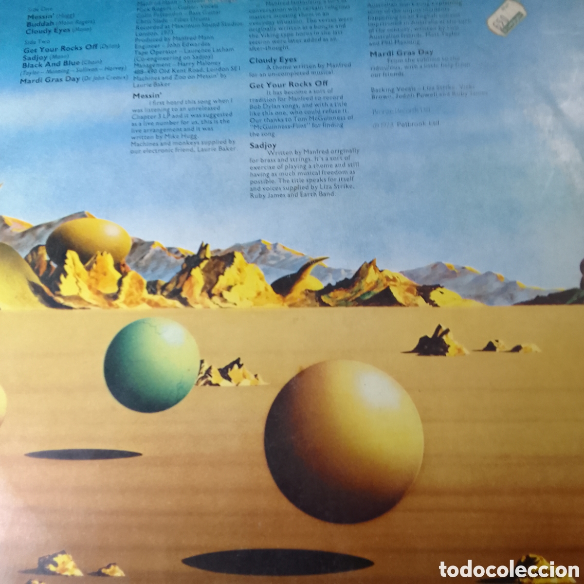 Discos de vinilo: MANFRED MANNS MESSIN - Foto 2