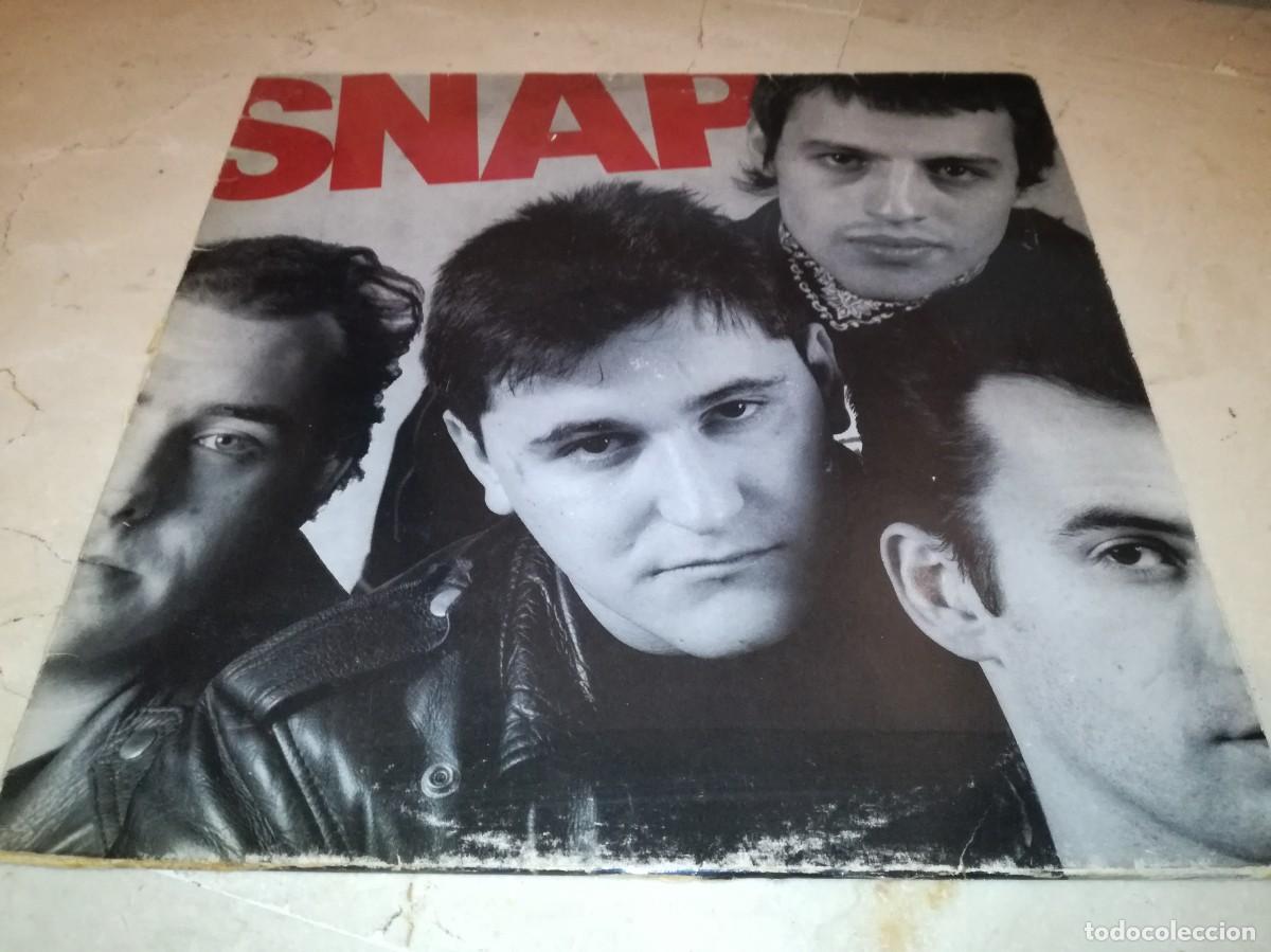Discos de vinilo: SNAP-SENTADO EN EL PARQUE-ORIGINAL 1990 - Foto 1