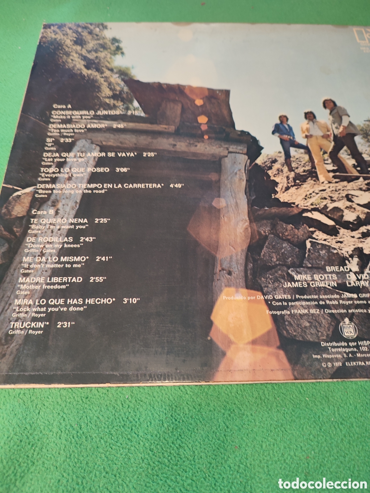 Discos de vinilo: Bread - Lo mejor de Bread edici&oacute;n original - Foto 2