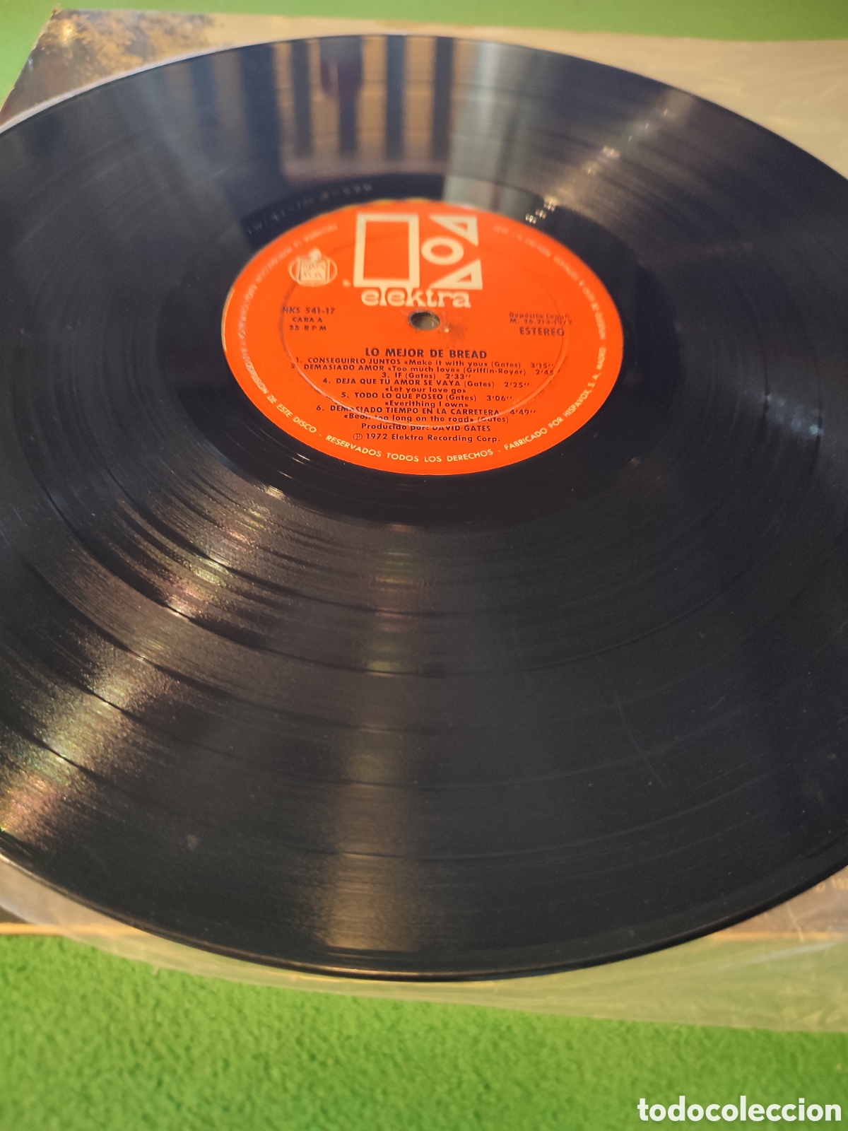 Discos de vinilo: Bread - Lo mejor de Bread edici&oacute;n original - Foto 3