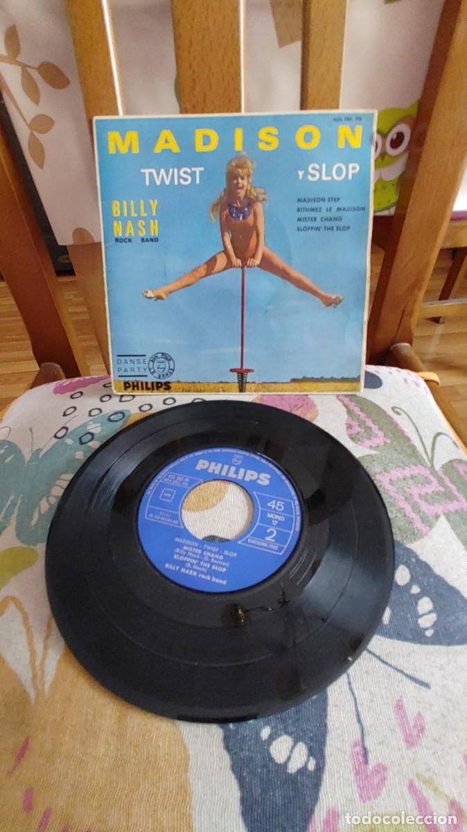 Discos de vinilo: BILLY NASH-EP MADISON STEP +3 - Foto 1