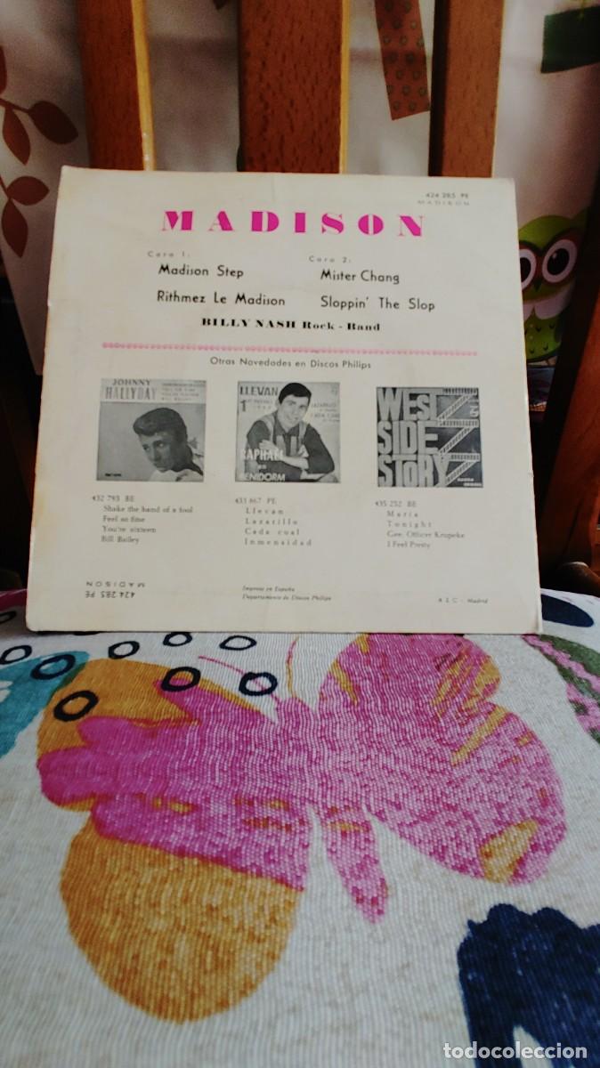 Discos de vinilo: BILLY NASH-EP MADISON STEP +3 - Foto 2