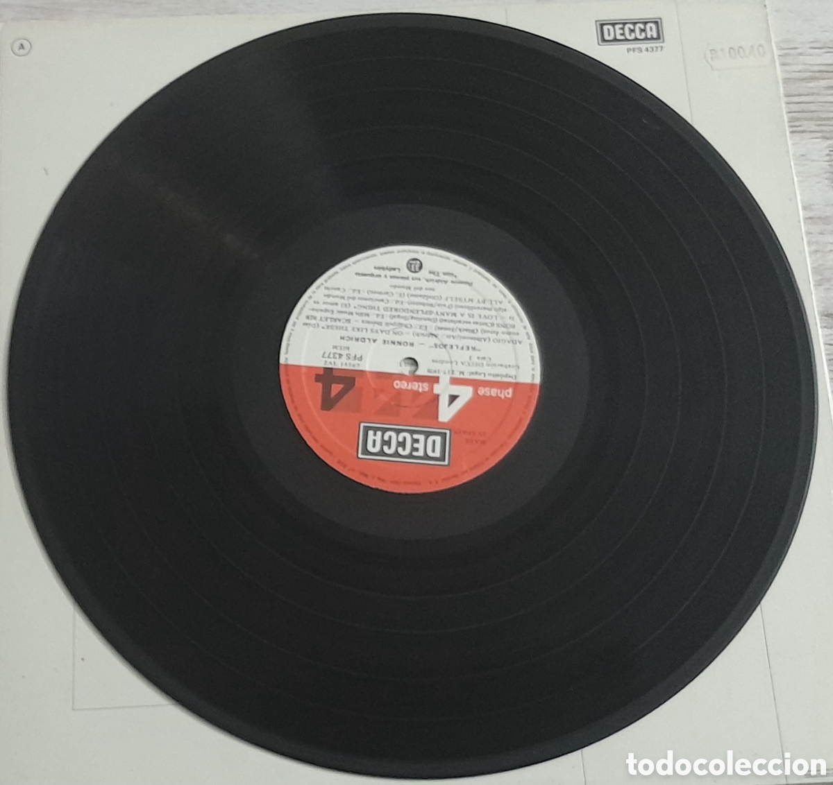 Discos de vinilo: RONNIE ALDRICH - REFLEJOS - DECCA 1974 - Foto 4