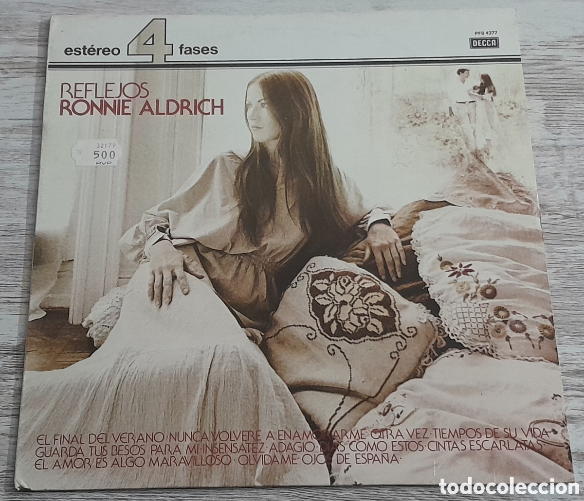 Discos de vinilo: RONNIE ALDRICH - REFLEJOS - DECCA 1974 - Foto 1
