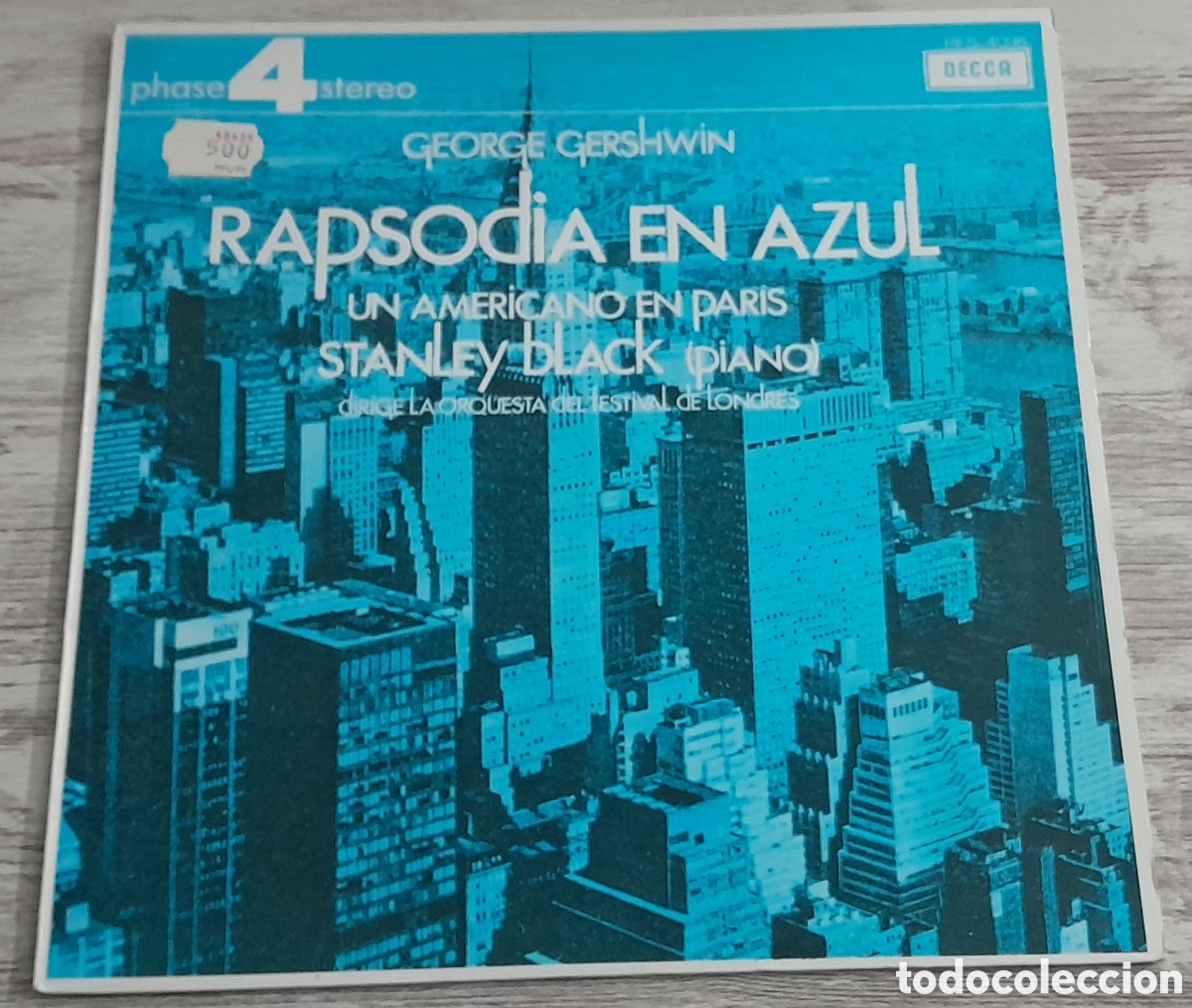 Discos de vinilo: GEORGE GERSHWIN - RAPSODIA EN AZUL - POLYGRAM 1981 - Foto 1