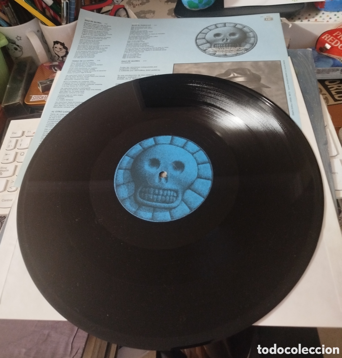Discos de vinilo: Distrito 14 - D&iacute;as de gloria - Foto 2