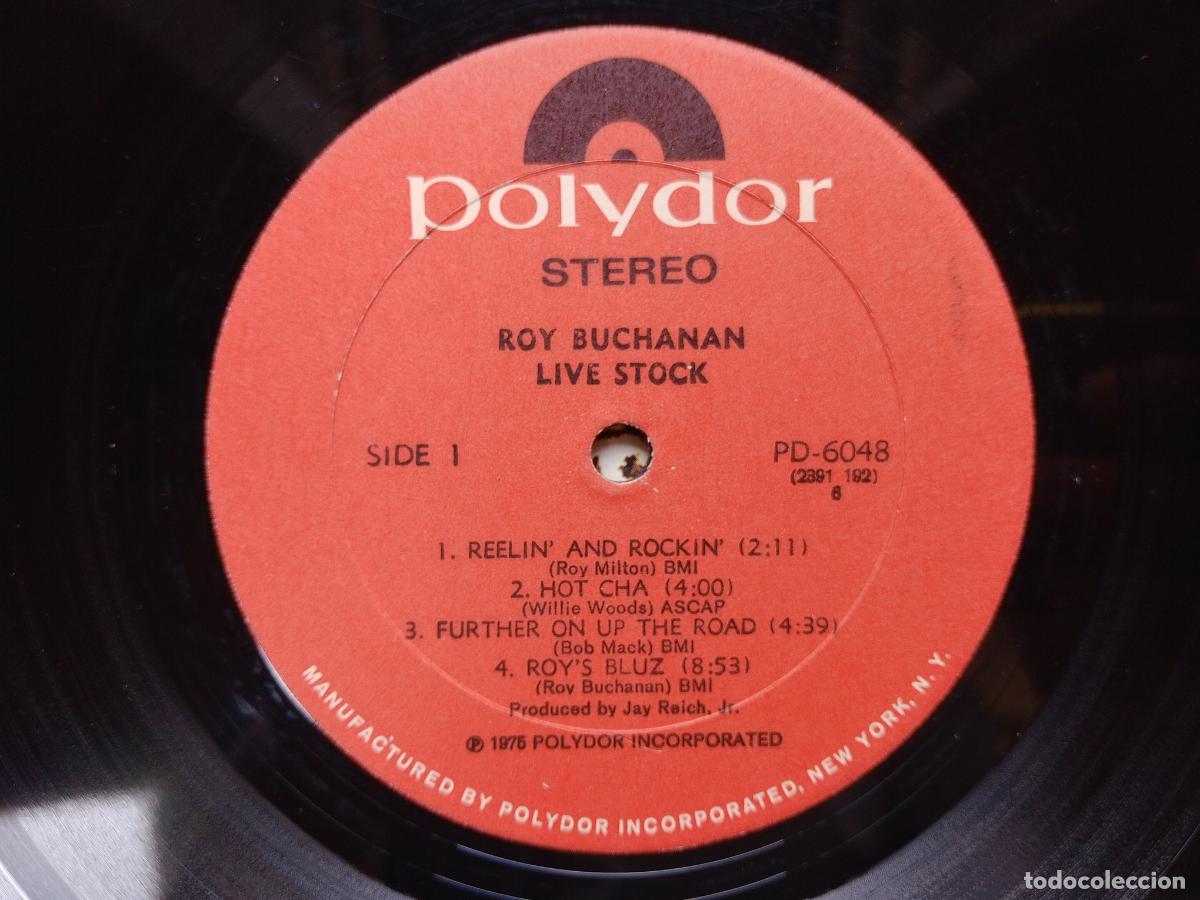 Discos de vinilo: Roy Buchanan - live stock - Foto 3