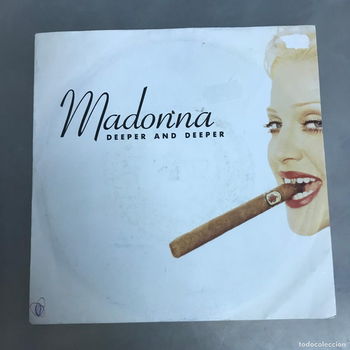 Discos de vinilo: MADONNA - DEEPER AND DEEPER - 7&rdquo; SINGLE SIRE UK 1992 - Foto 1
