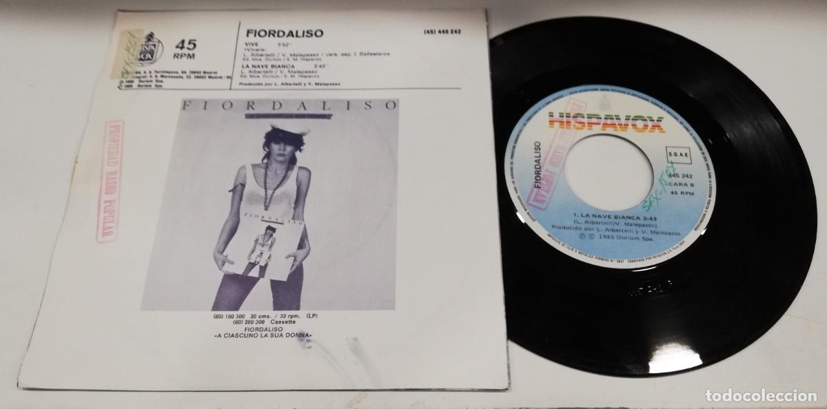 Discos de vinilo: SCO18-Fiordaliso - Vive (7&rdquo;, Single) - Foto 2