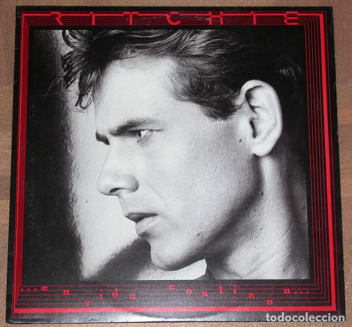 Discos de vinilo: Ritchie 33t E a vida continua (1984 Epic Brazil) EX EX - Foto 1