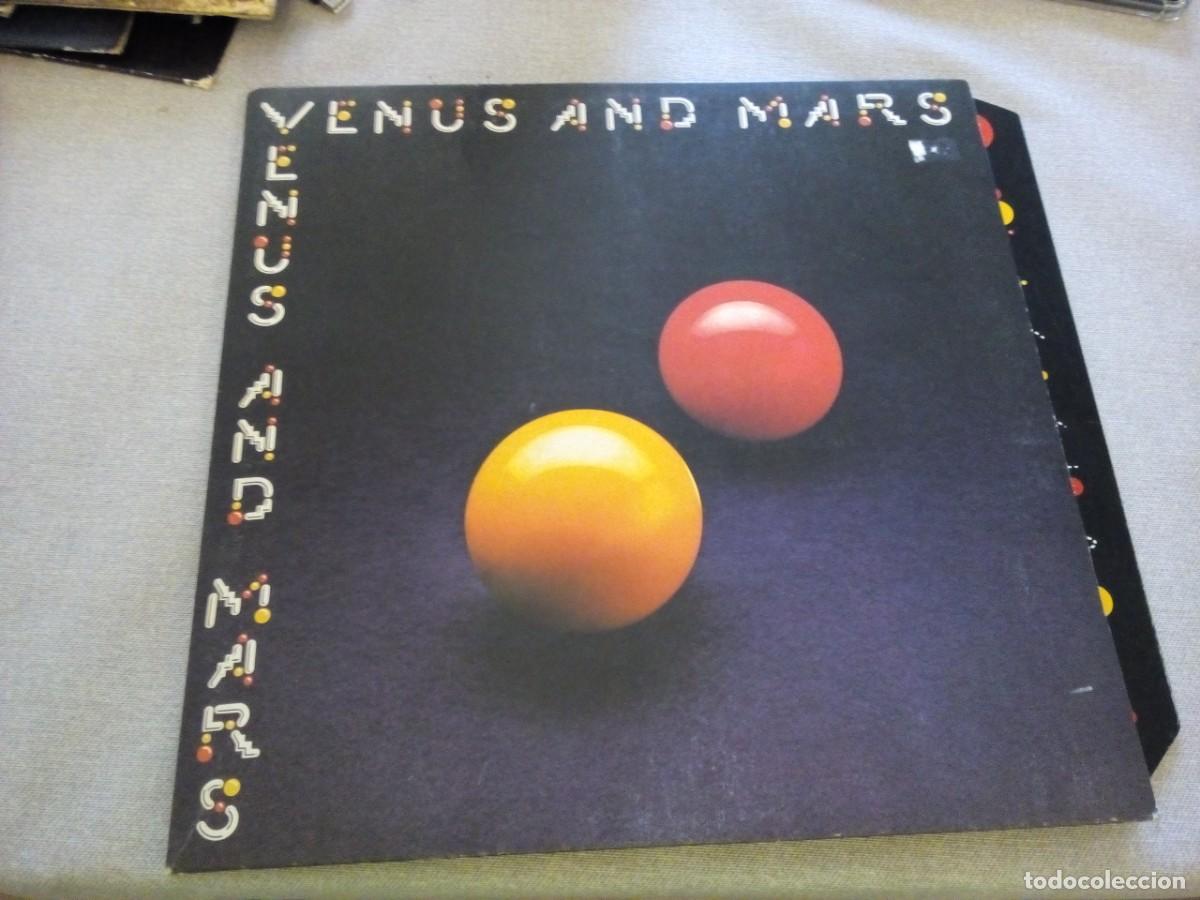 Discos de vinilo: Wings Venus And Mars LP 1975 GATEFOLD - Foto 1
