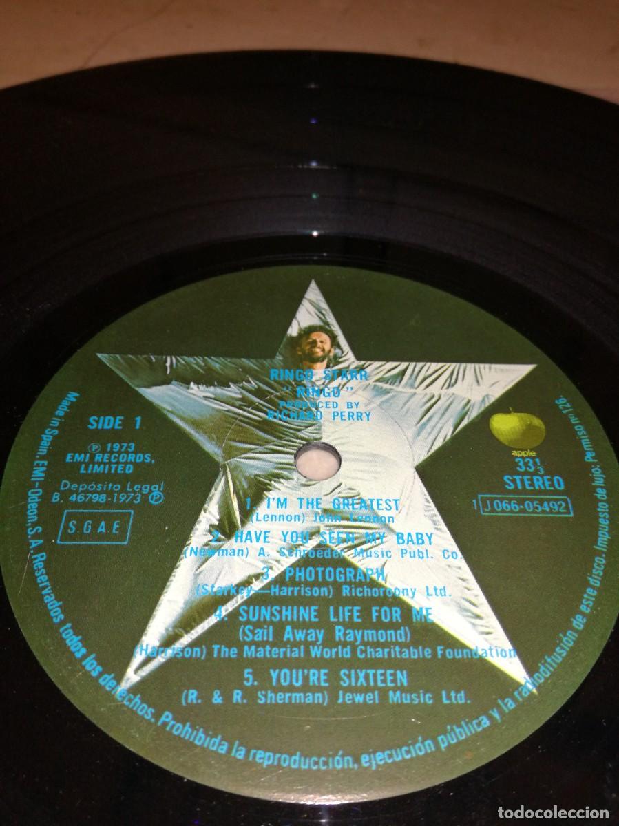 Discos de vinilo: RINGO STARR-DUIT ON MON DEI-GATEFOLD CON LIBRETO-ORIGINAL ESPA&Ntilde;OL 1973 - Foto 8