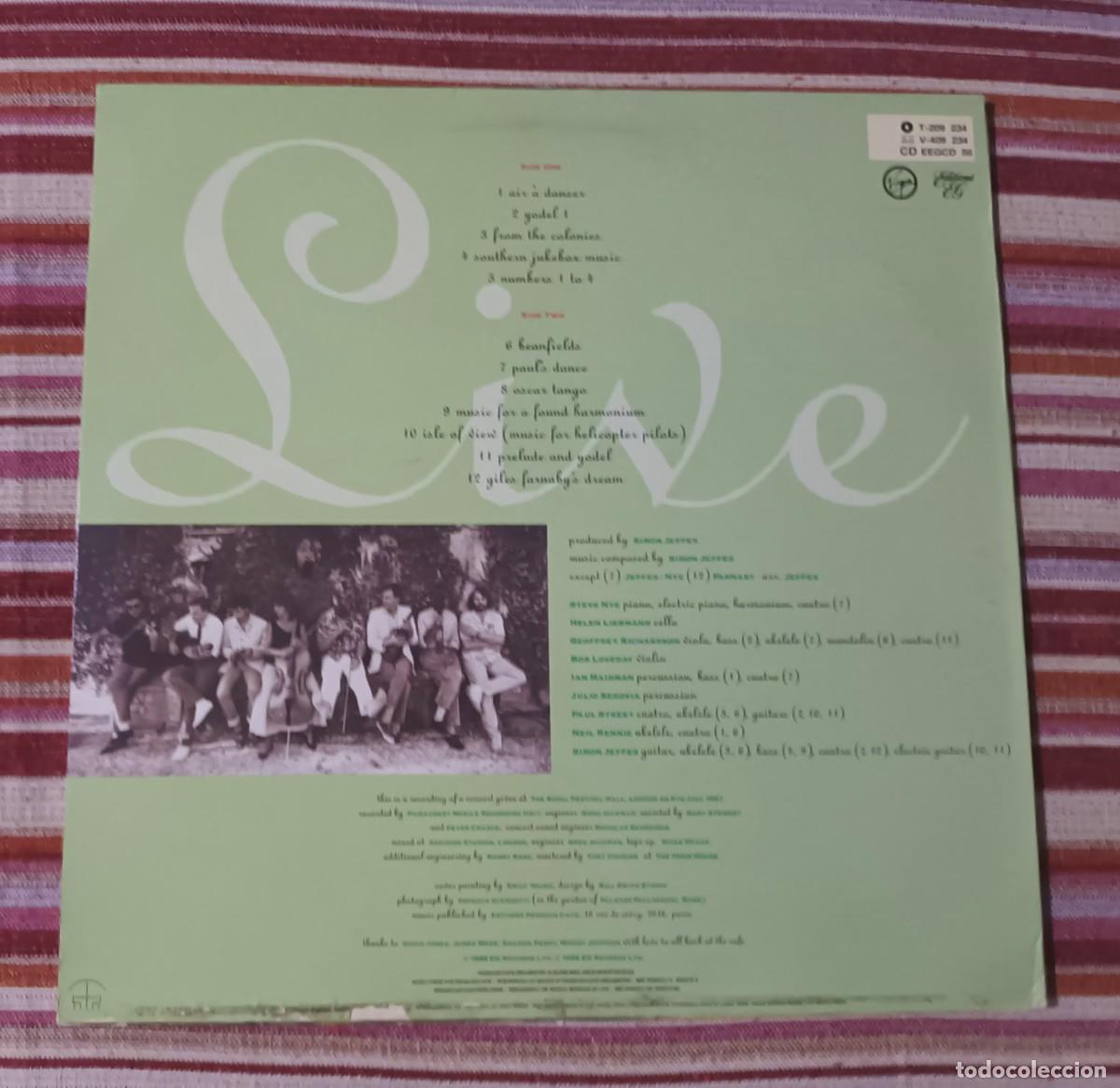 Discos de vinilo: PENGUIN CAFE ORCHESTRA - WHEN IN ROME ... - LP - Foto 2