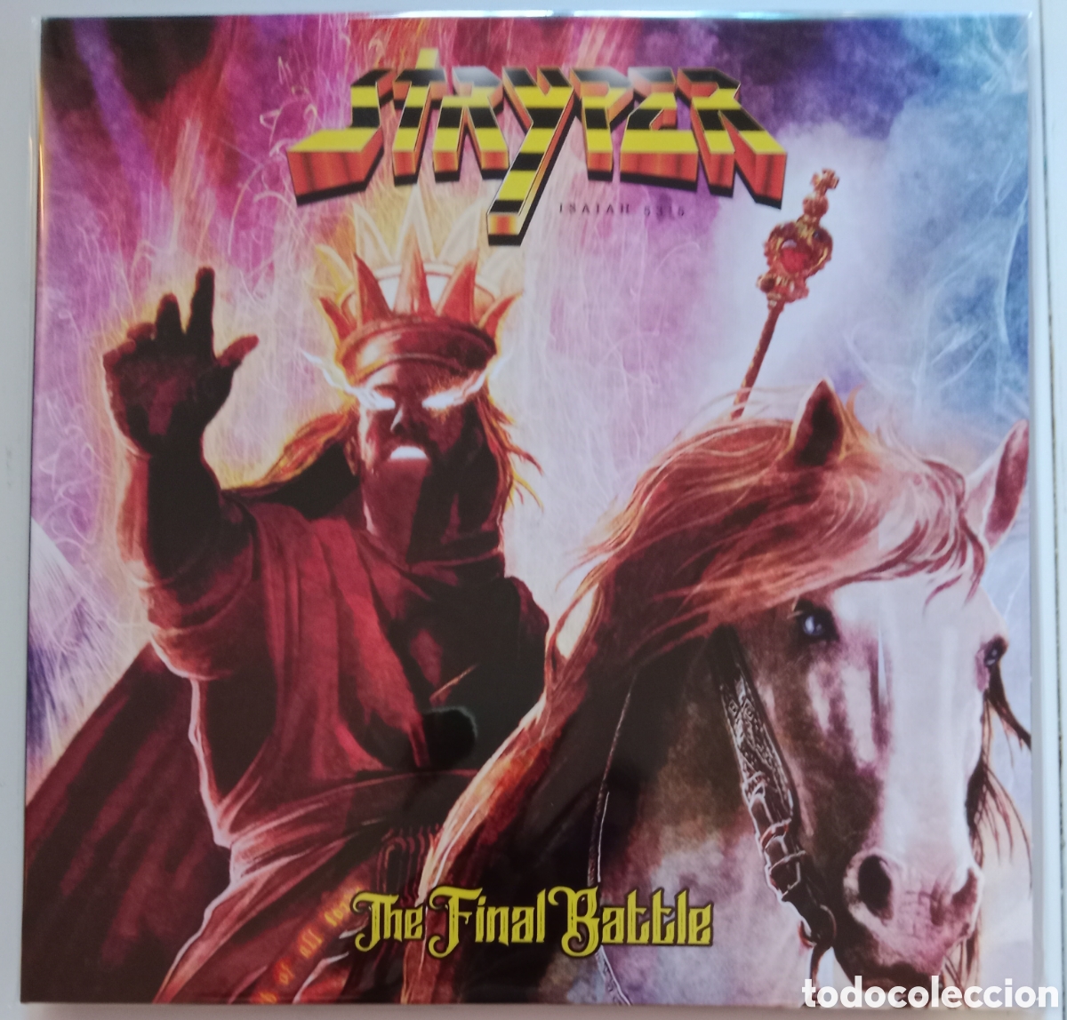 Discos de vinilo: Stryper - The final Battle Deluxe gatefold pop up - Foto 1