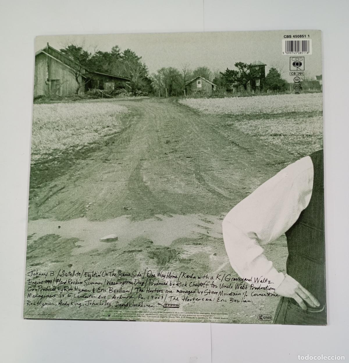 Discos de vinilo: HOOTERS. ONE WAY HOME. LP. TDKLP8 - Foto 2