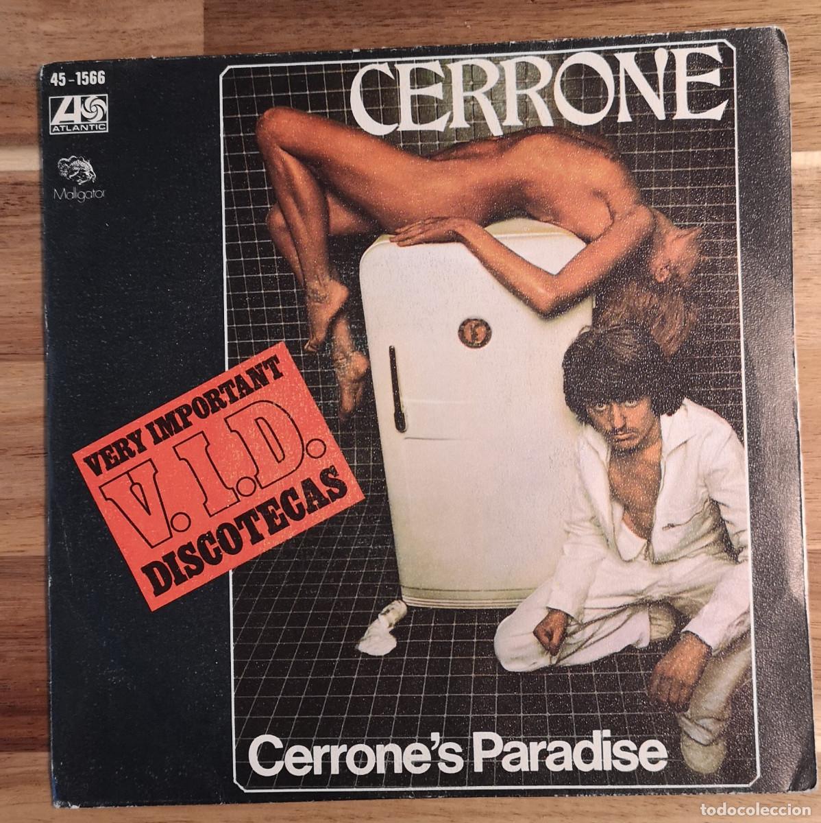 Discos de vinilo: CD SINGLE - CERRONE - Cerrones Paradise - ATLANTIC 45-1566 - Foto 1