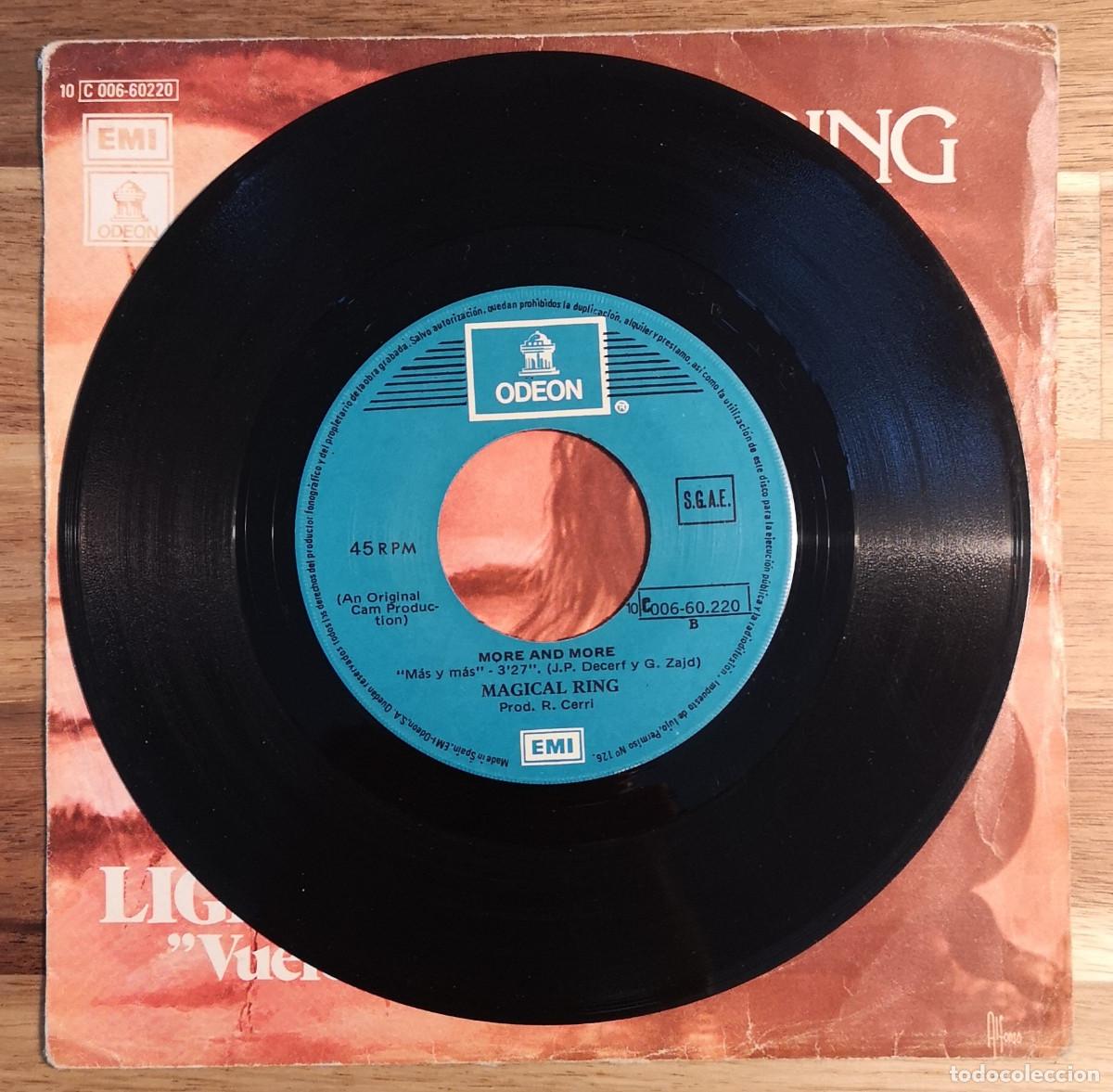 Discos de vinilo: CD SINGLE - MAGICAL RING - Light Flight - EMI ODEON C 006-60220 - Foto 4