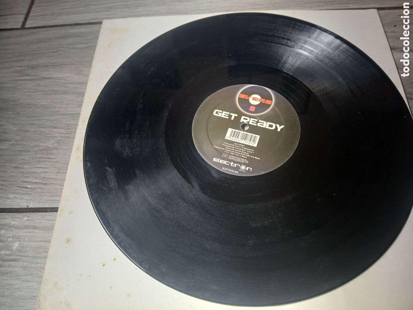 Discos de vinilo: EVERS B - GET READY - MAXI - SPAIN - ELECTRON - LV - - Foto 1