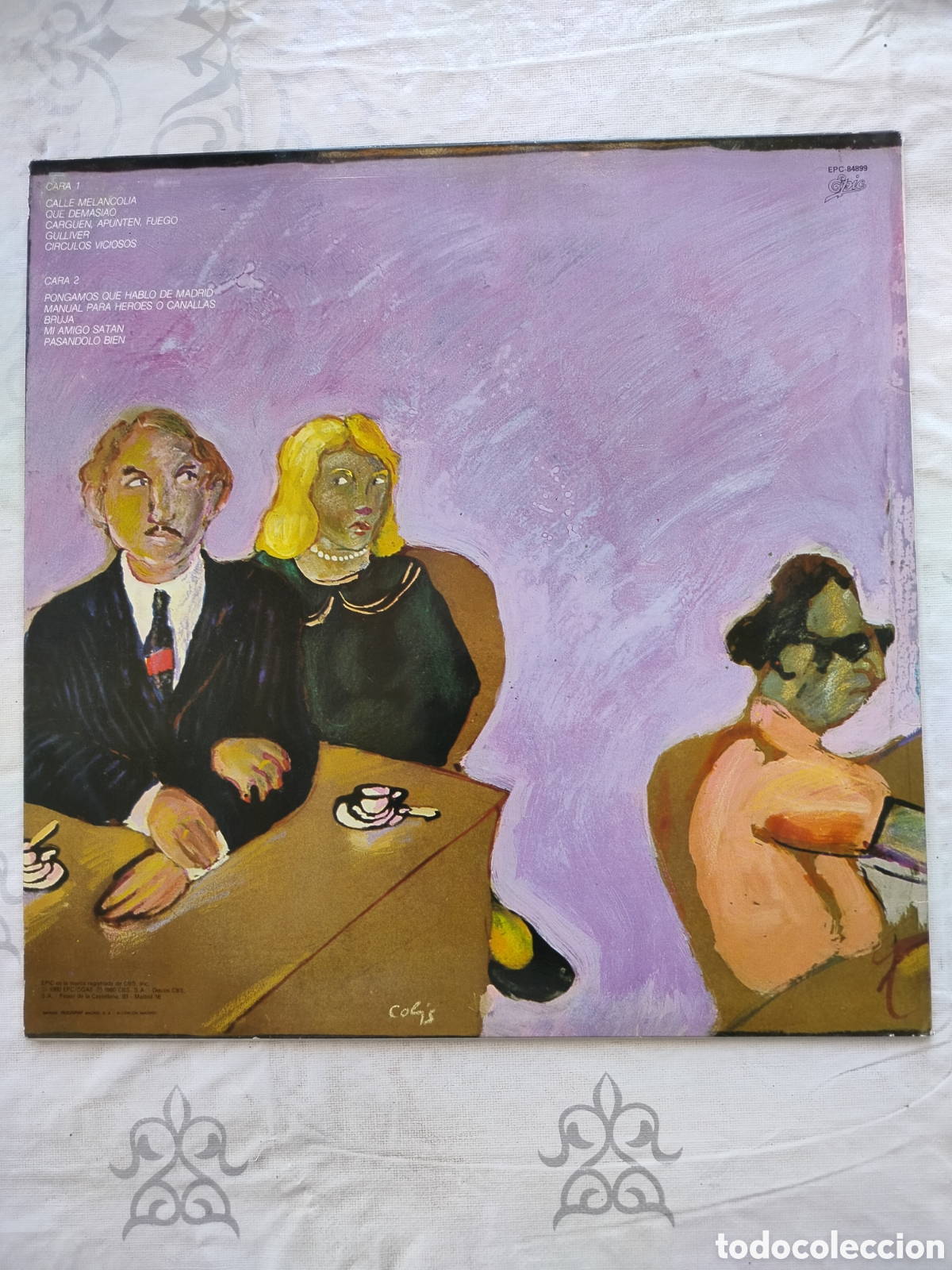 Discos de vinilo: Sabina Joaqu&iacute;n LP 1980 - Foto 2