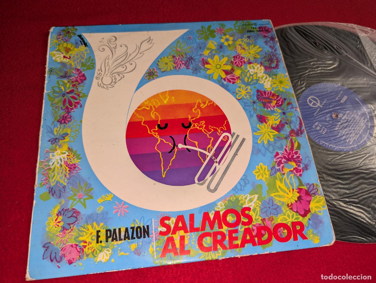 Disques de vinyle: SE-CA-STEM Madrid dir PALAZON + Monterroso+Quintanilla + Salmos al creador LP 1969 Paulinas XIAN SPA