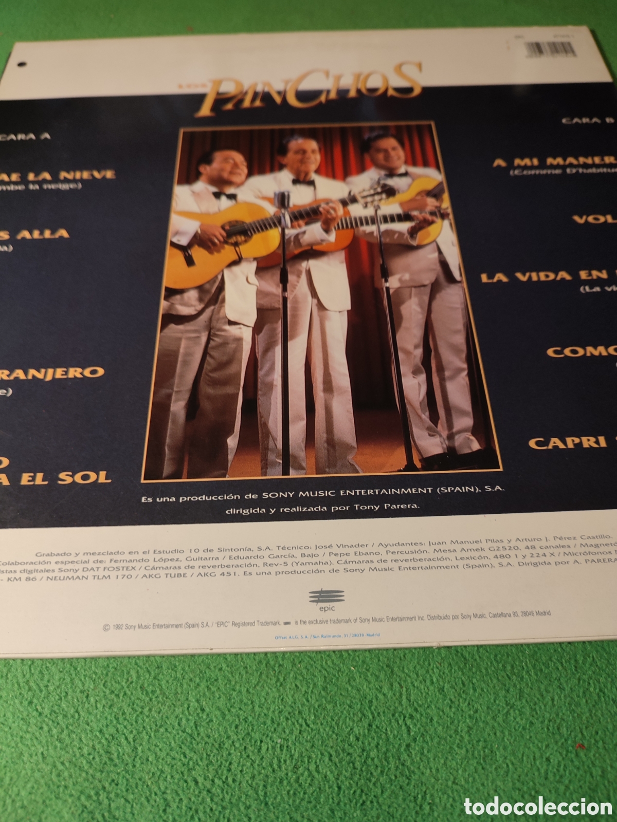 Discos de vinilo: Los Panchos - A su manera 1992 - Foto 4