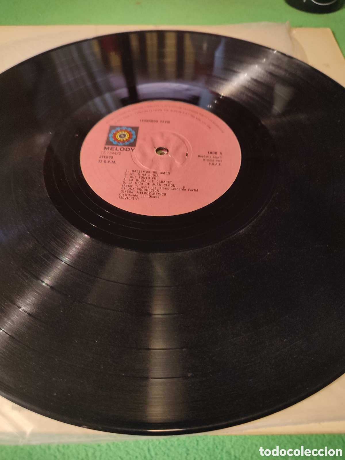 Discos de vinilo: Leonardo Favio - Hablemos de amor - Foto 3