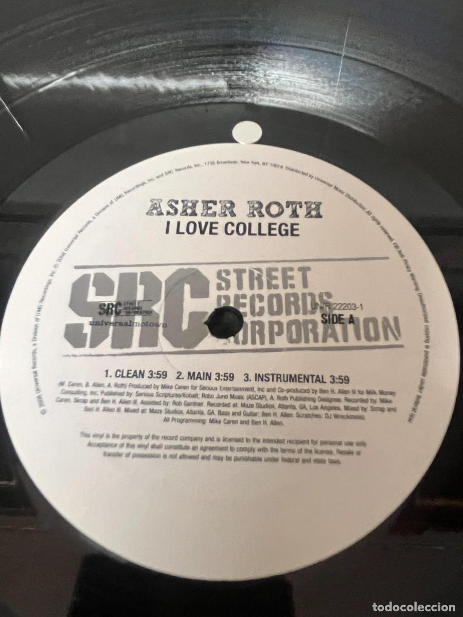 Discos de vinilo: Asher Roth I Love College - Foto 3