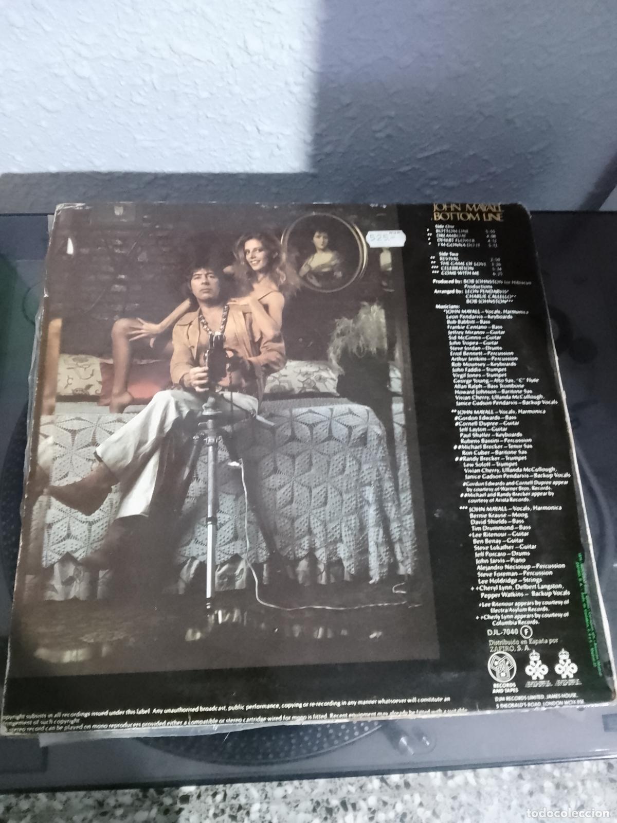 Discos de vinilo: John Mayall &lrm;&ndash; Bottom Line - LEER - Foto 2