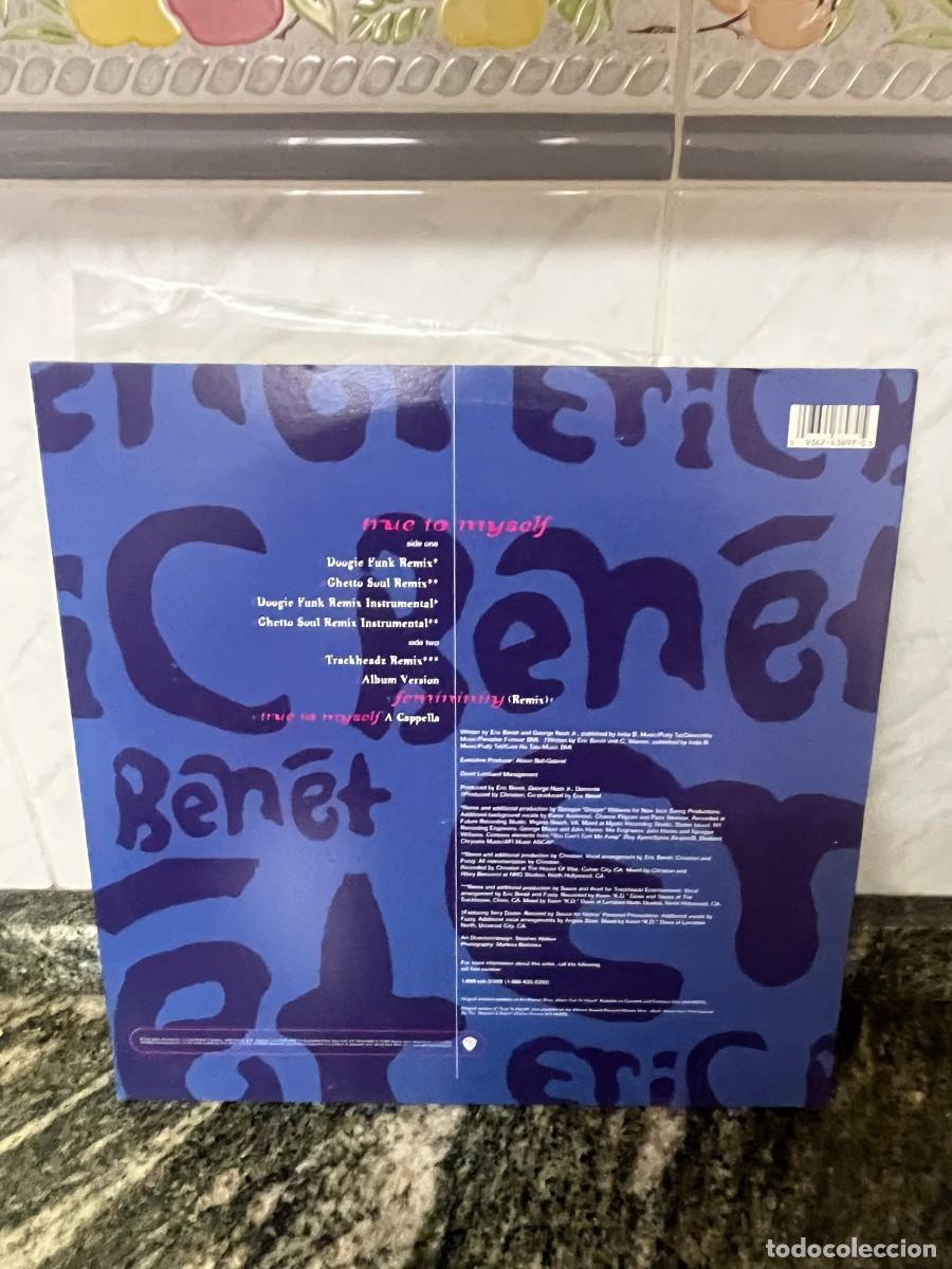 Discos de vinilo: Eric Ben&eacute;t True To Myself - Foto 2