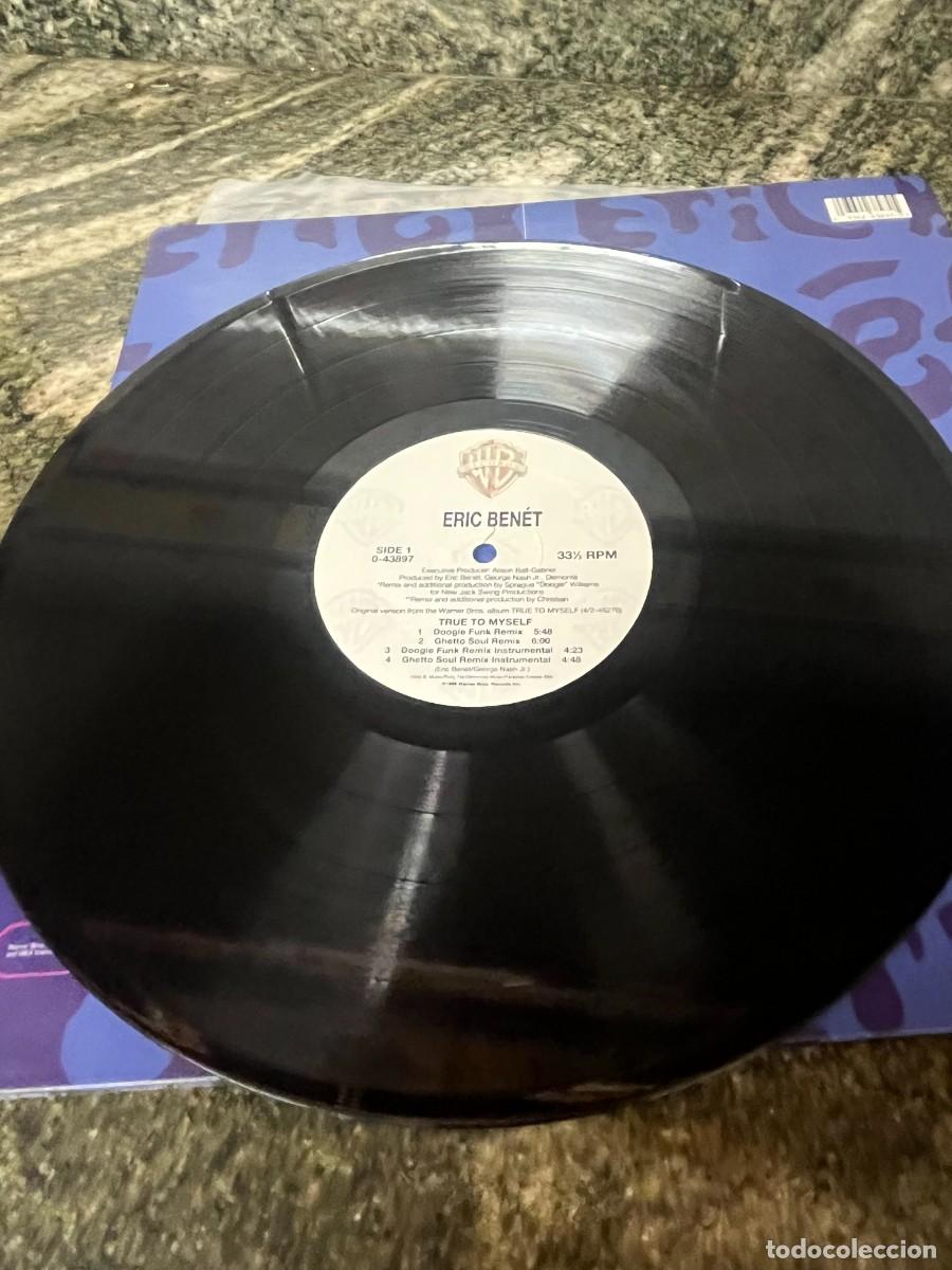 Discos de vinilo: Eric Ben&eacute;t True To Myself - Foto 3