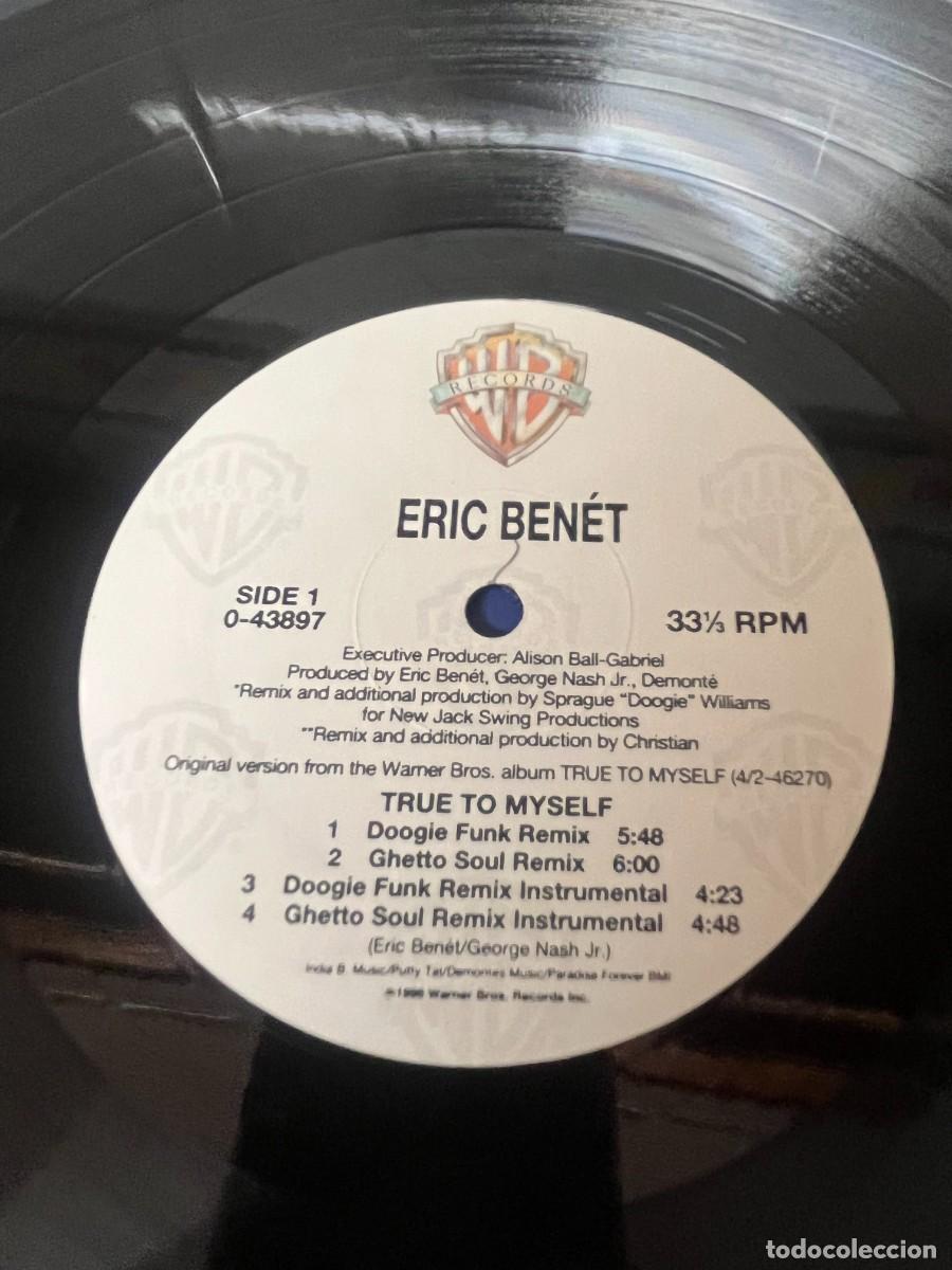 Discos de vinilo: Eric Ben&eacute;t True To Myself - Foto 4