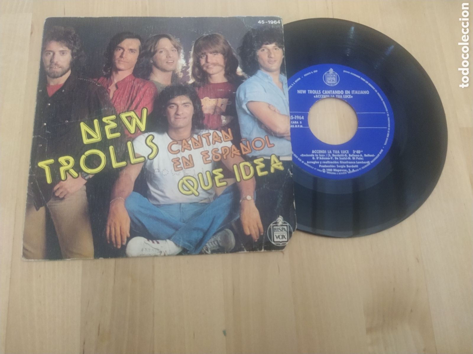 Discos de vinilo: NEW TROLLS CANTAN EN ESPA&Ntilde;OL - QUE IDEA - Foto 1