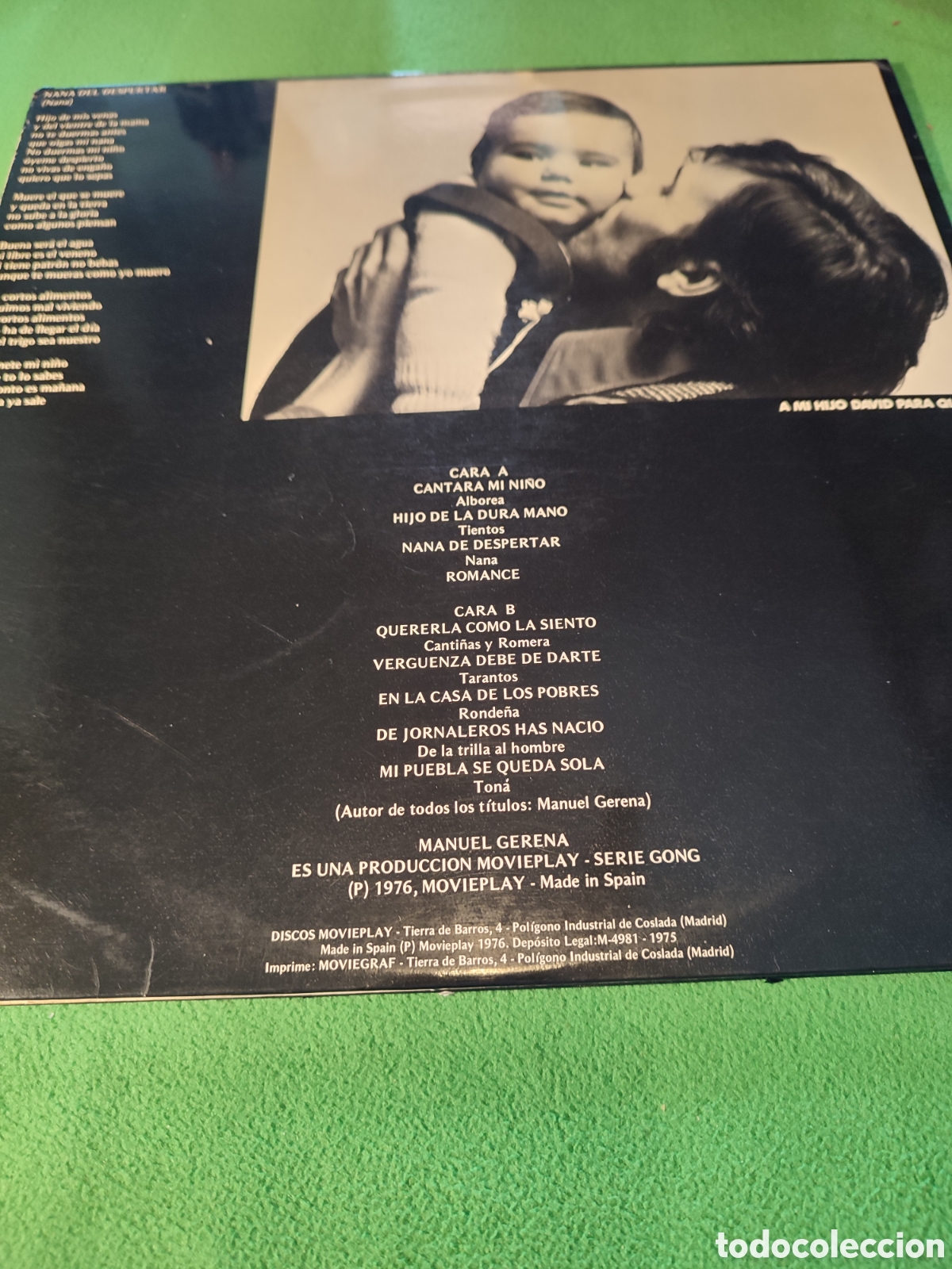 Discos de vinilo: Manuel Gerena - Cantando a la libertad - Foto 4
