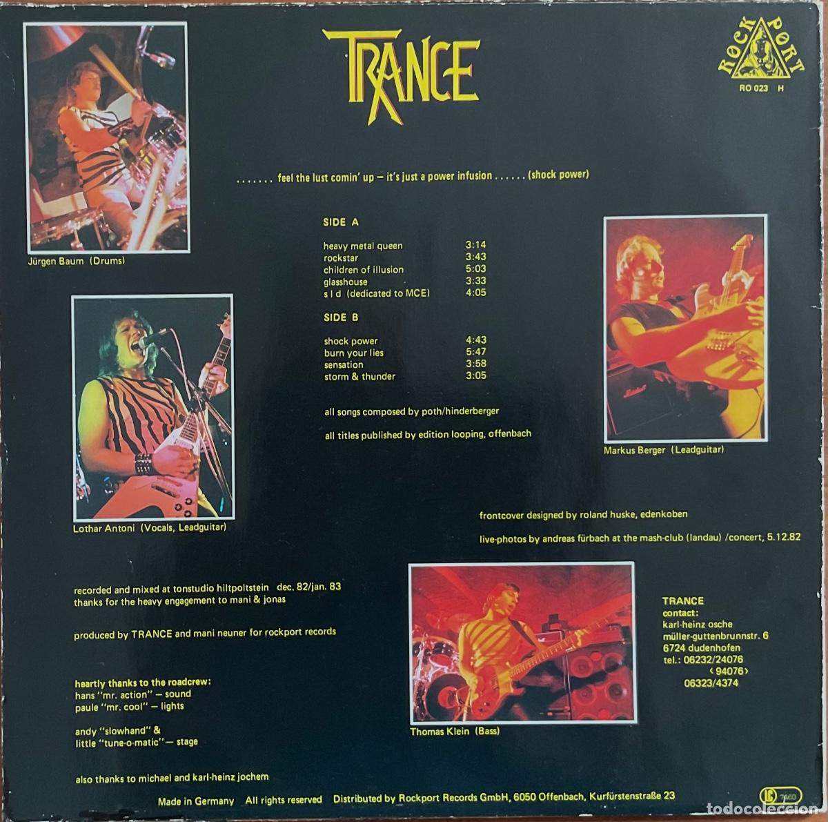 Discos de vinilo: TRANCE - POWER INFUSION - Foto 2