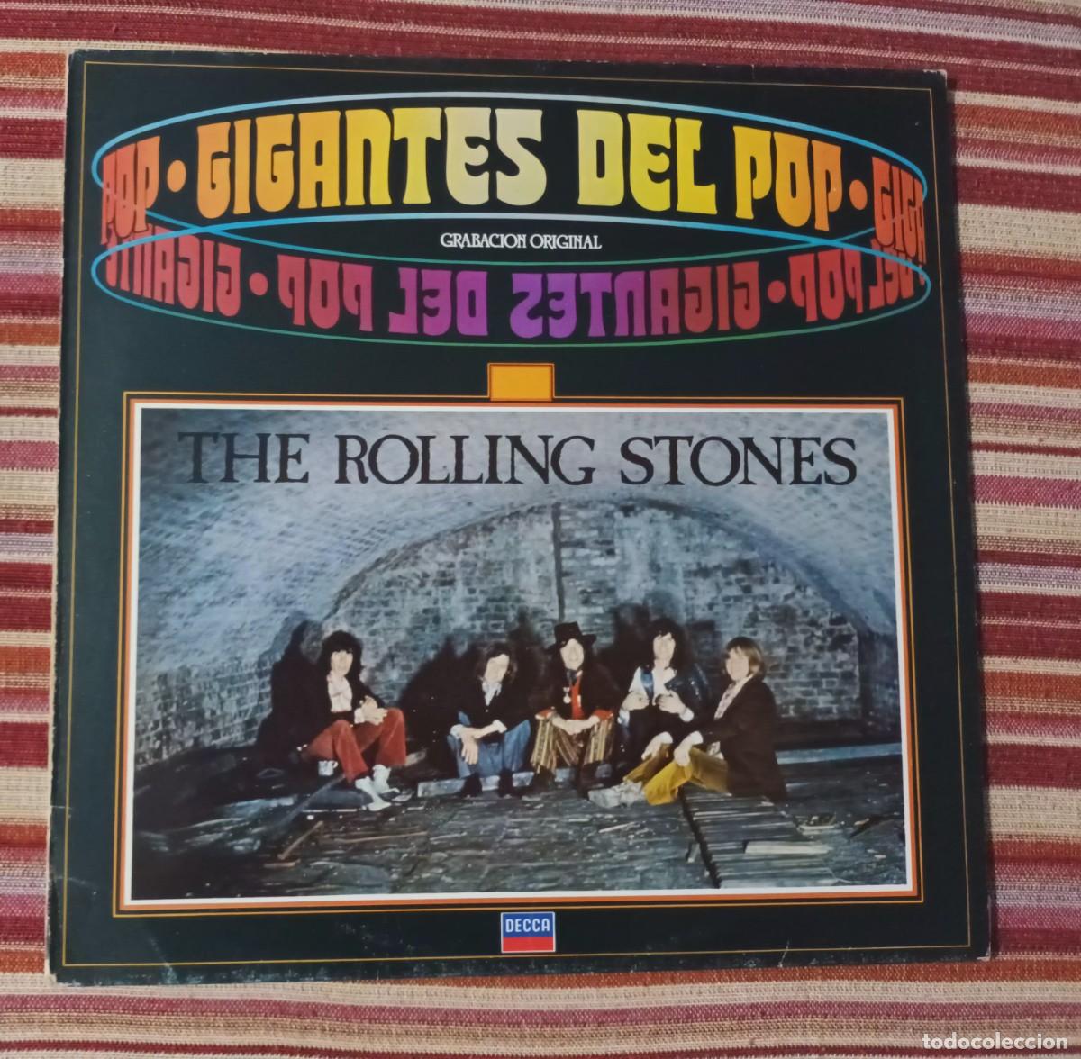 Discos de vinilo: THE ROLLING STONES - GIGANTES DEL POP - LP - Foto 1