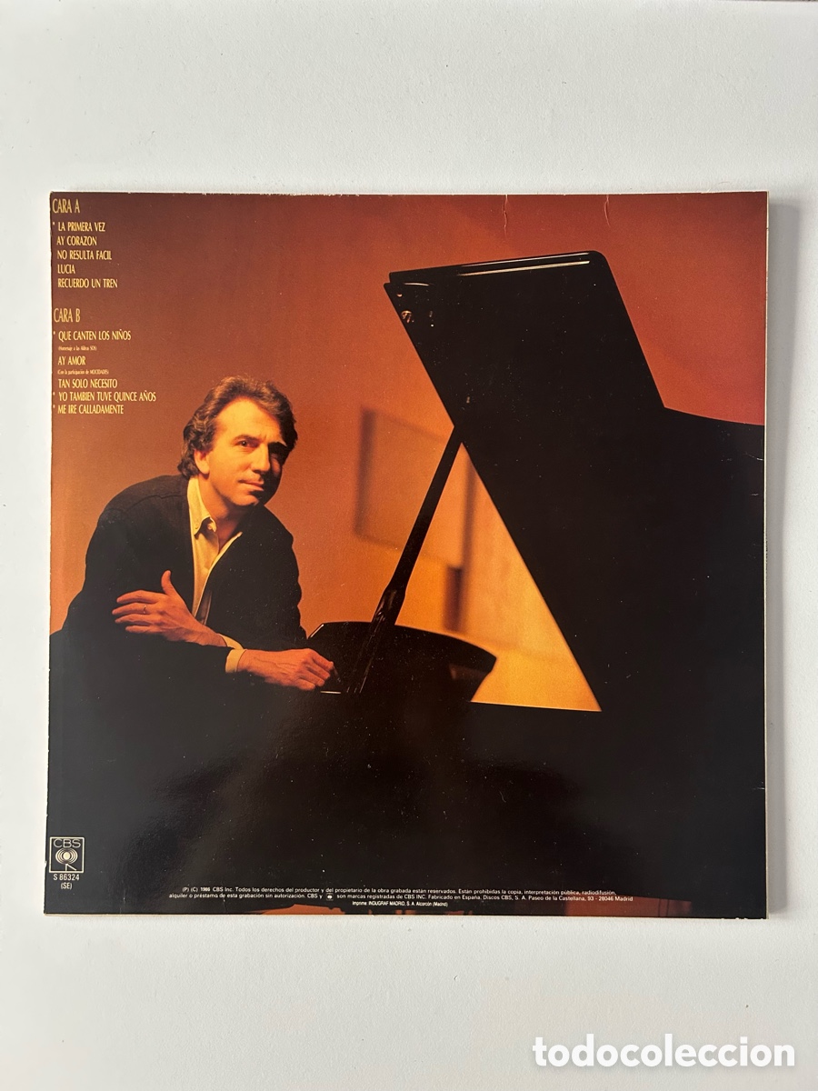 Discos de vinilo: Jos&eacute; Luis Perales - Con el paso del tiempo - Foto 2