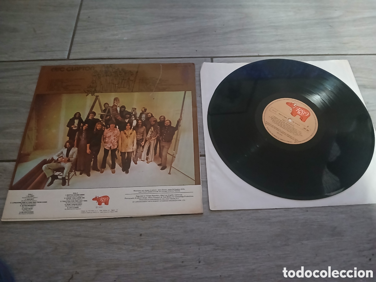 Discos de vinilo: ERIC CLAPTON - ERIC CLAPTON - SPAIN - RSO POLYDOR - L - - Foto 2