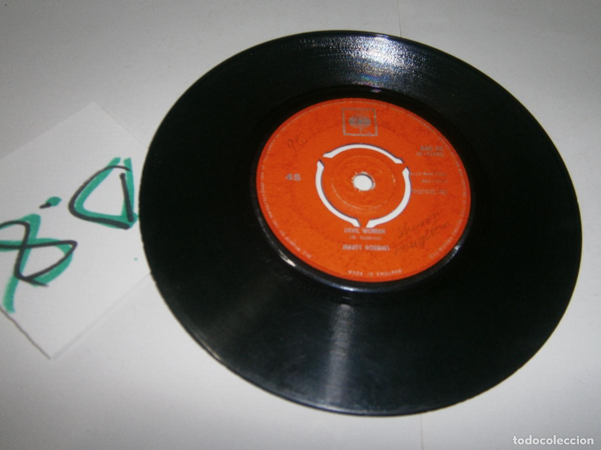 Discos de vinilo: ANTIGUO DISCO SINGLES VINILO - MARTY ROBBINS - Foto 2