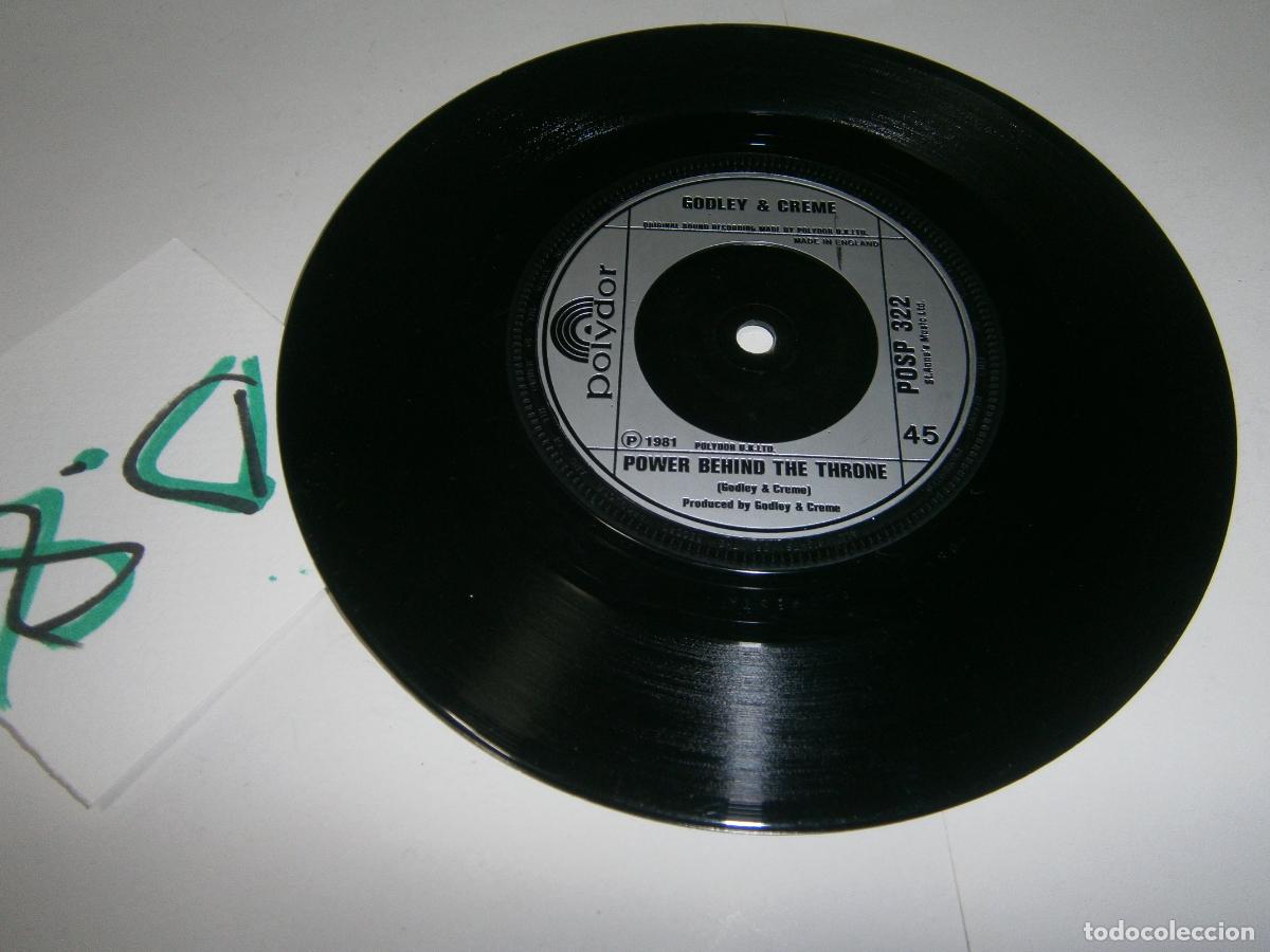 Discos de vinilo: ANTIGUO DISCO SINGLES VINILO - GODLEY & CREME - Foto 2