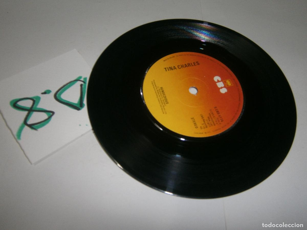 Discos de vinilo: ANTIGUO DISCO SINGLES VINILO - TINA CHARLES - Foto 2