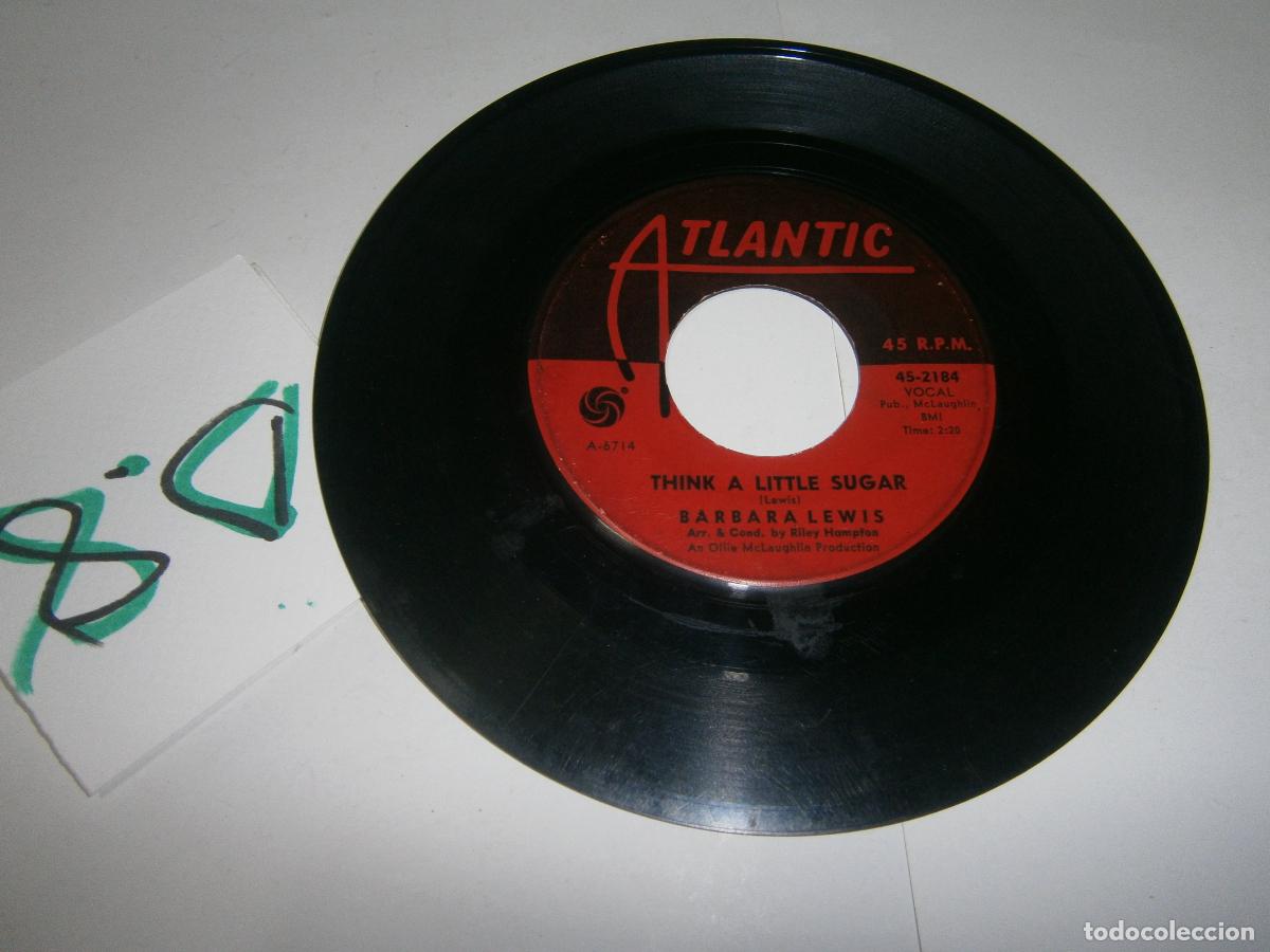 Discos de vinilo: ANTIGUO DISCO SINGLES VINILO - BARBARA LEWIS - Foto 1