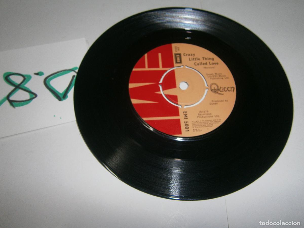 Discos de vinilo: ANTIGUO DISCO SINGLES VINILO - QUEEN - Foto 2